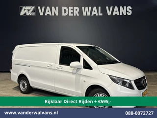 Mercedes-Benz Vito 114 CDI 136pk L2H1 Euro6 *Rijklaar Direct rijden* Airco | Camera | Navigatie | Cruisecontrol | Apple Carplay Android Auto, Parkeersensoren, Trekhaak, Bijrijdersbank
