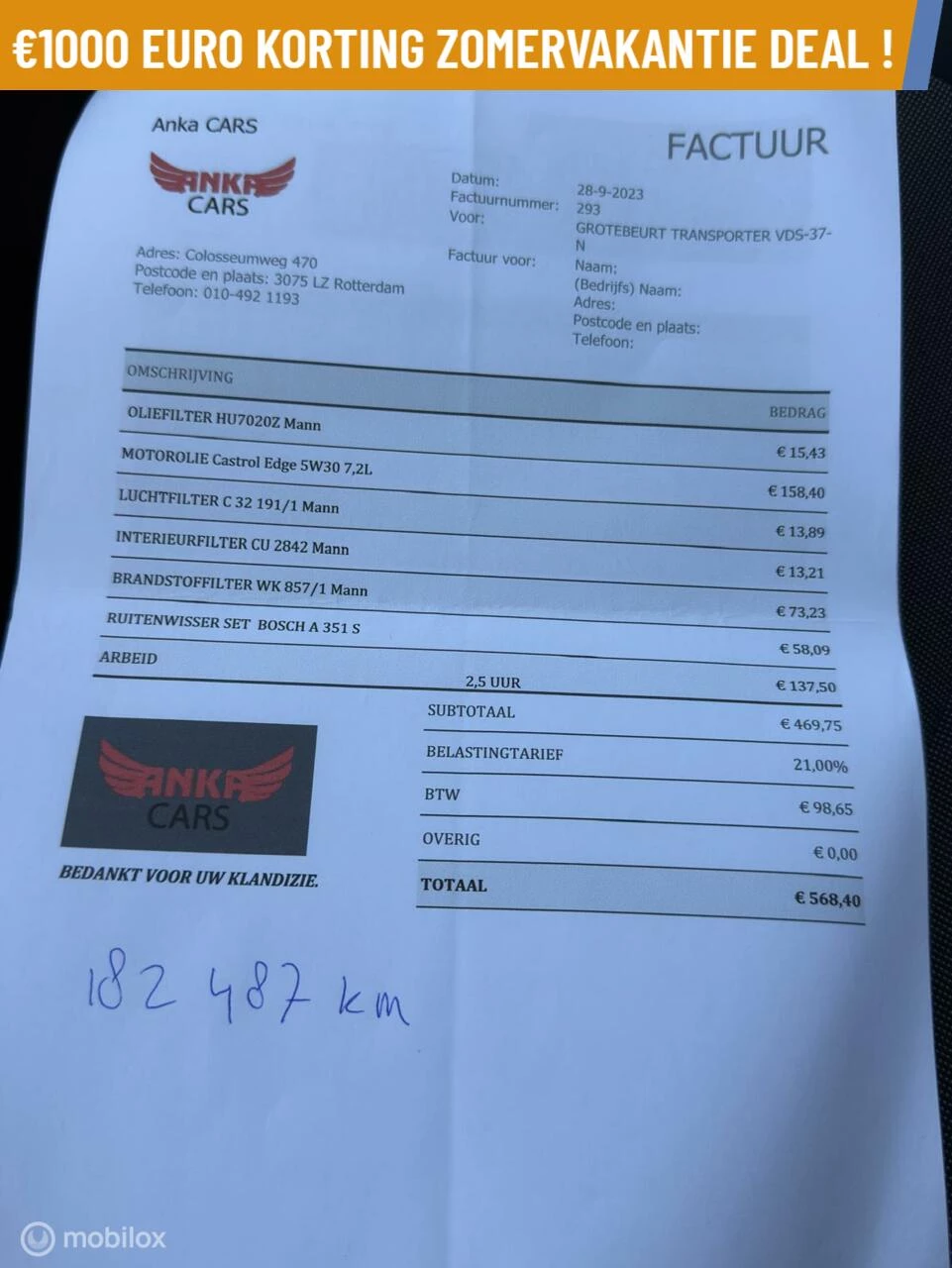 Hoofdafbeelding Volkswagen Transporter