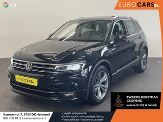 Volkswagen Tiguan 1.5 TSI 150pk DSG R-Line Platinum Panoramadak Navigatie Apple Carplay/Android Auto Camera Parkeersensoren Adaptive Cruise Control Leder Memory stoelen Stoelverwarming Elektrische achterklep Climate Control Virtual Cockpit