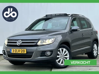 Volkswagen Tiguan 1.4 TSI 123pk Sport&Style GLAZEN DAK I XENON I TREKHAAK I NAVIGATIE I GOED ONDERHOUDEN + ORG.NL + NAP