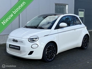 Fiat 500 Icon 42 kWh, Dakje, Led, Camera, Stoel vv , Vol !