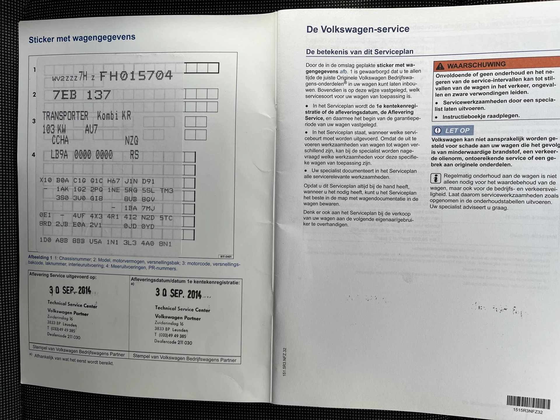 Hoofdafbeelding Volkswagen Transporter