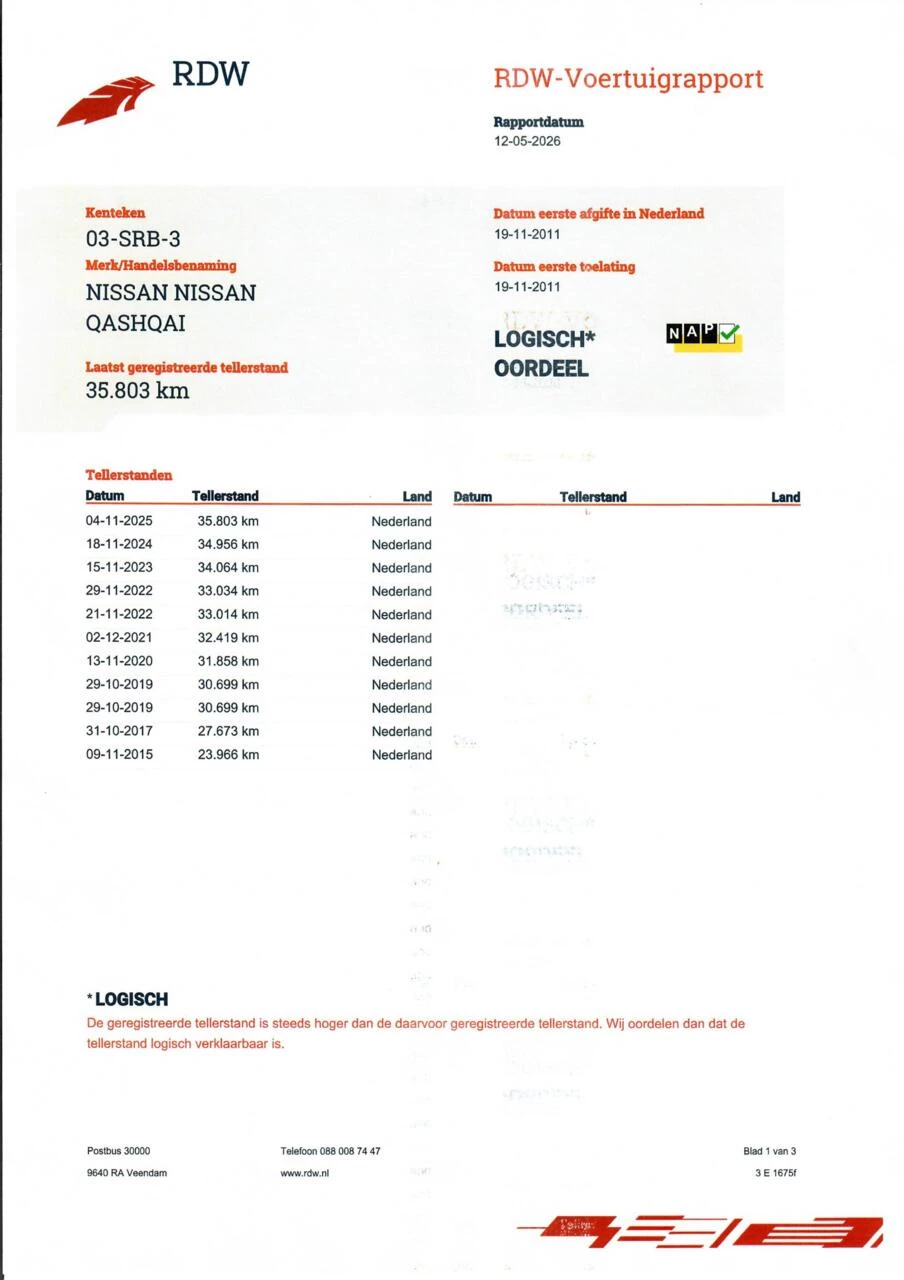 Hoofdafbeelding Nissan QASHQAI