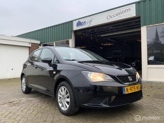 Seat Ibiza 1.4 Style Salsa,Navi,Airco,Stoelverw,Lm velgen,Elektr. Ramen.