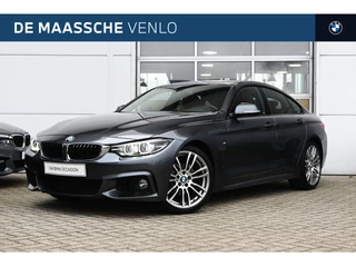 BMW 4 Serie Gran Coupé 418i High Executive M Sport Automaat / Sportstoelen / Achteruitrijcamera / Adaptief M onderstel / LED / Stoelverwarming / Navigatiesysteem Professional
