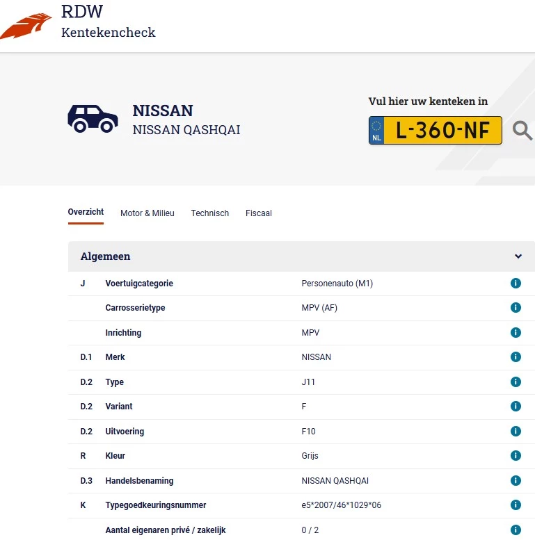 Hoofdafbeelding Nissan QASHQAI