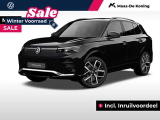 Volkswagen Tiguan R-Line-Edition 1.5 eHybrid 150 kW / 204 pk SUV 6 v · Black style pakket · Comfort pakket · Trekhaak incl. aanhangermanoeuvreerhulp (Trailer Assist)