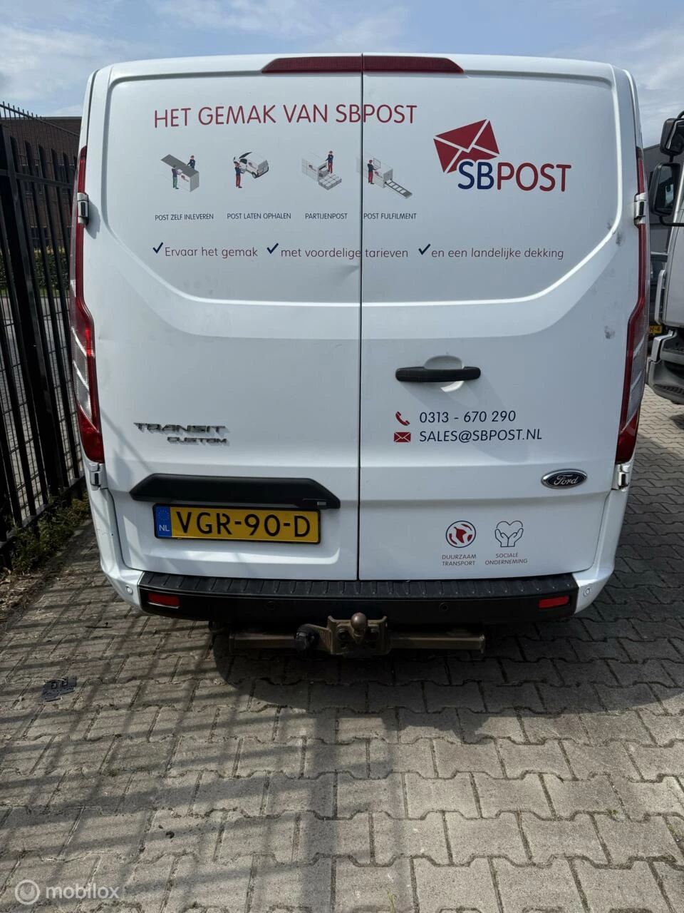 Hoofdafbeelding Ford Transit Custom