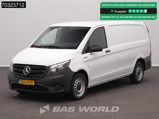 Mercedes eVito 112 Elektrisch 66kWh 256km WLTP L2H1 Airco Cruise Camera Stoelverwarming L2 Airco Cruise control