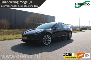 Tesla Model 3 Long Range AWD 75 kWh autopilot trekhaak leder stoelverwarming v+a panodak 19" performance velgen dab