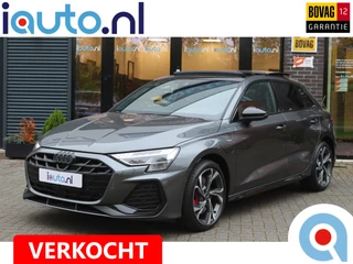 Audi A3 Sportback 45 TFSI e 272pk S edition Competition Pano/Matrix LED/Navi+/Keyless/Camera/Head-up/Sonos/ACC/Dodehoek