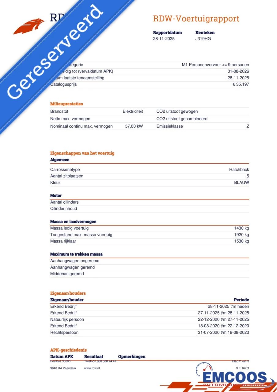 Hoofdafbeelding Opel Corsa-e