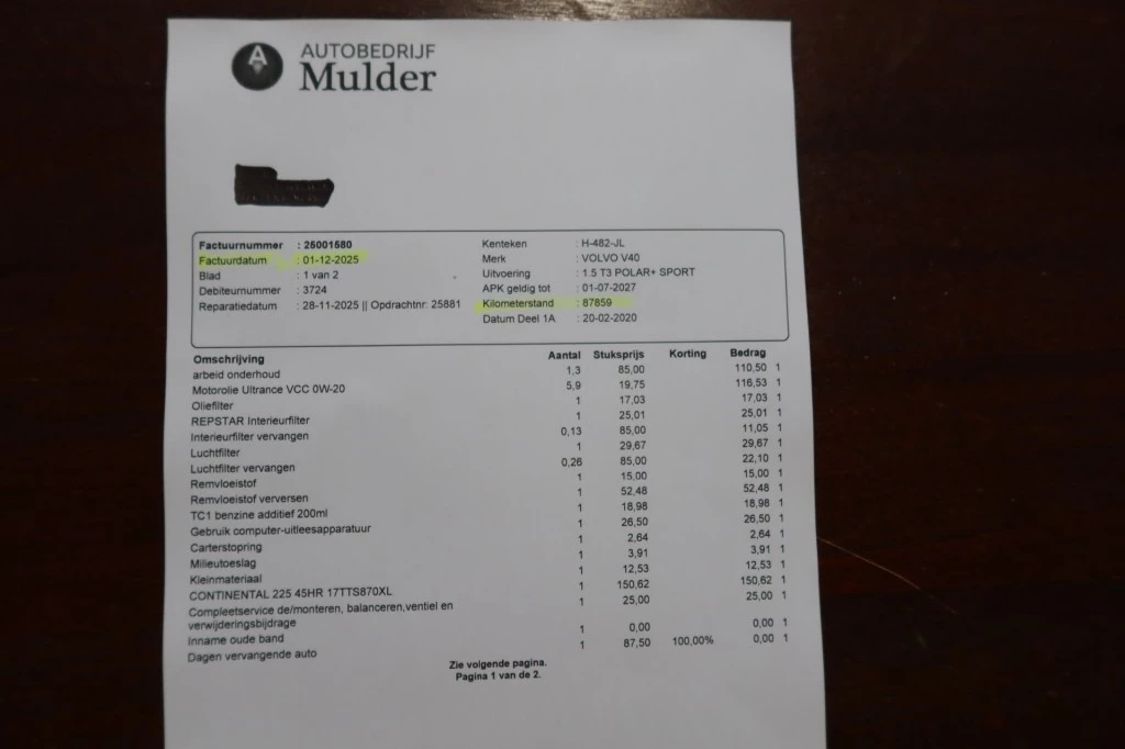 Hoofdafbeelding Volvo V40