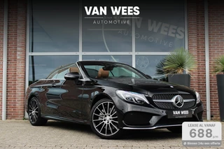 ➡️ Mercedes C-klasse Cabrio 400 4MATIC AMG | 334 pk | 360 camera | 19 inch | LED | 2e eigenaar | Origineel | 6 cilinder |