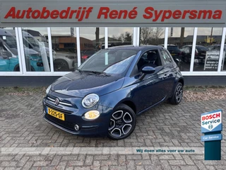 Fiat 500 1.0 Hybrid Club | Bluetooth | Cruise | Parkeer Sensoren | Zwarte Hemel