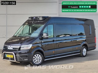 MAN TGE 3.180 Koelwagen Bi-Temp Vriezer Automaat Carrier Pulsor 400mt 230V stekker Trekhaak ACC LED Navi Airco Camera Parkeersensoren Koel Koeler Vries Vriezer Kühlwagen Frigo 13m3 Airco Trekhaak
