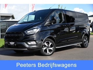 Ford Transit Custom 320 2.0 TDCI L2H1 Active DC Adaptieve Cruise, Camera, Carplay, 170PK, Automaat, Sensoren, Trekhaak, Leder, LED, Sport!