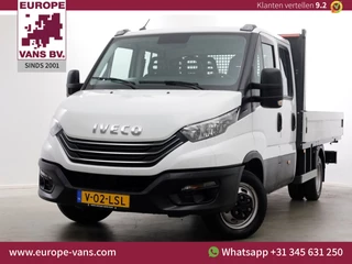 Hoofdafbeelding Iveco Daily Iveco Daily 35C14 136pk E6 Open Laadbak D.C. Trekhaak 3500kg 09-2023
