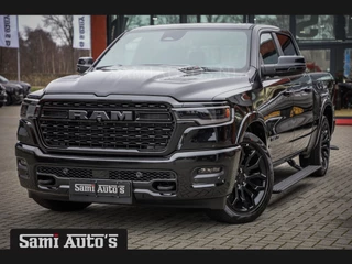 Dodge Ram 1500 LIMITED NIGHT DE MEEST LUXUEUZE PICK UP HIGH OUTPUT H.O 540PK 706 Nm 2025 | XB9 | MASSAGE | BOM VOL | CREW CAB | DUBBELE CABINE | GRIJSKENTEKEN | VOORRAAD NR 2331 - 5133