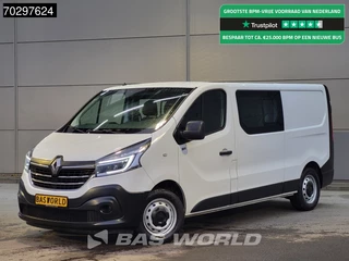 Renault Trafic 120pk Dubbel Cabine L2H1 LED Airco Euro6 L2 DC Doka Mixto Airco
