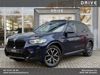 BMW X3 xDrive30e High Ex. M-Sport |Pano|Leer|Memory|360Cam|HUD|HIFI|Trekhaak|Tansanit