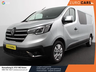 Renault Trafic 2.0 Blue dCi 150 T30 L2H1 Advance Dubbele cabine Navigatie Airco Lichtmetalen velgen Betimmering Trekhaak Camera Parkeer sensoren Dab