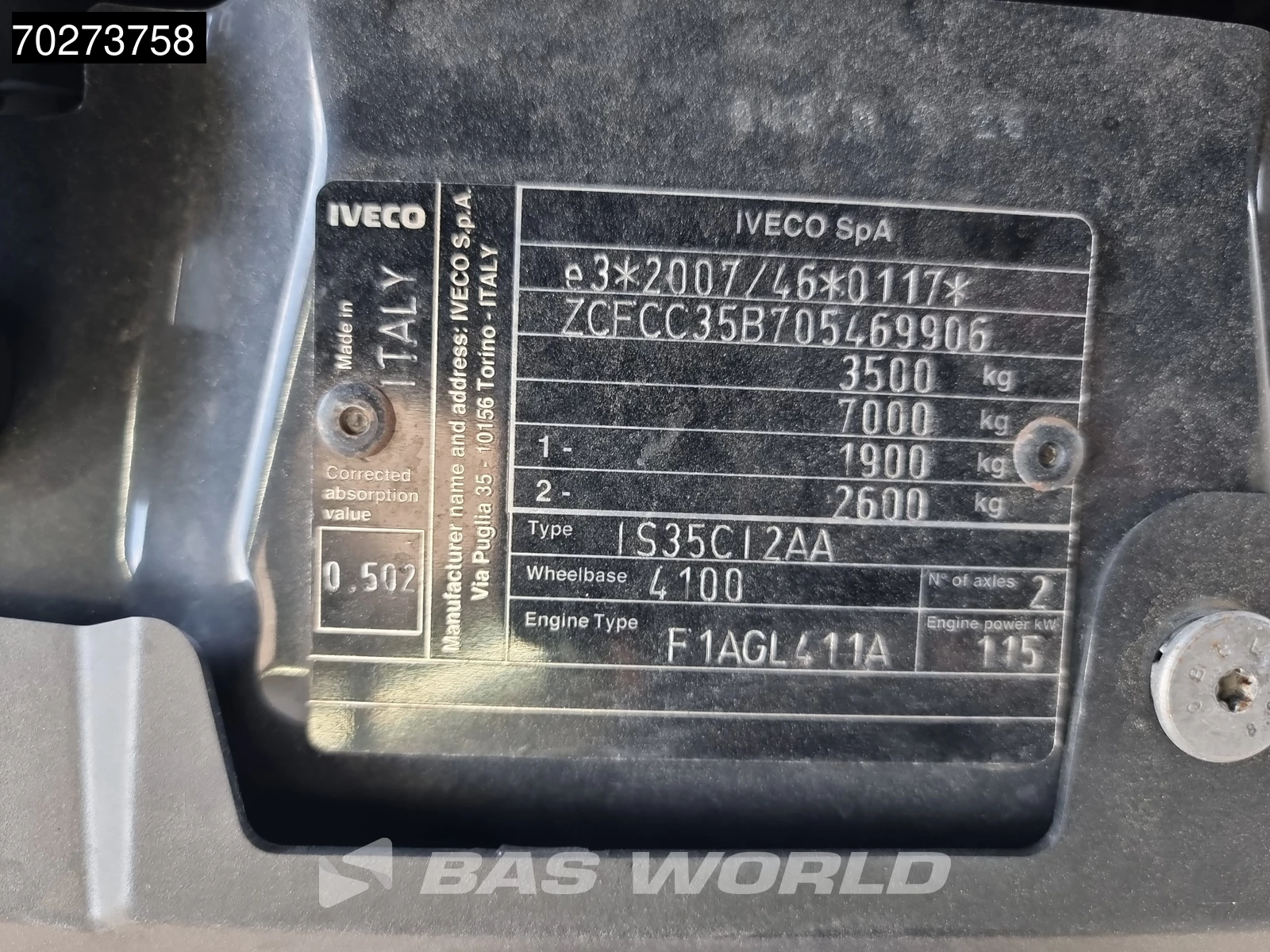 Hoofdafbeelding Iveco Daily