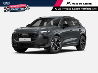 Audi Q3 1.5 200kW e-hybrid S edition 272 PK · Optiekpakket zwart-glanzend · Trekhaak mech. zwenkbaar · 19" LM Velgen