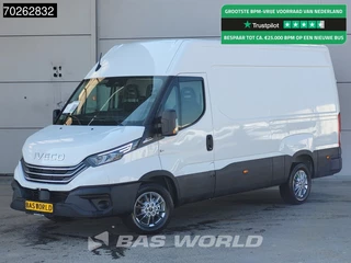 Iveco Daily 35S21 3.0L Automaat 210PK L2H2 2025-Model 3,5t Trekvermogen ACC LED CarPlay Camera Parkeersensoren Velgen Euro6 L3 12m3 Airco