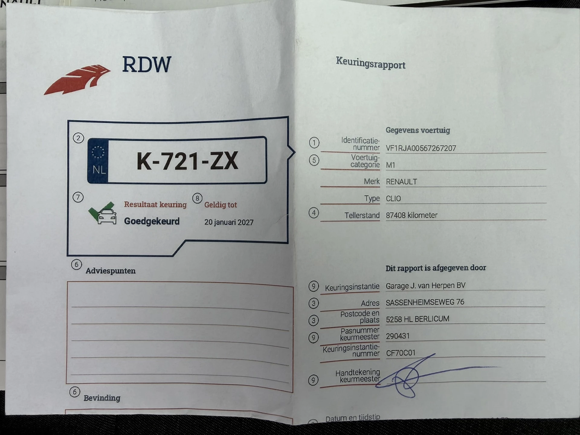 Hoofdafbeelding Renault Clio