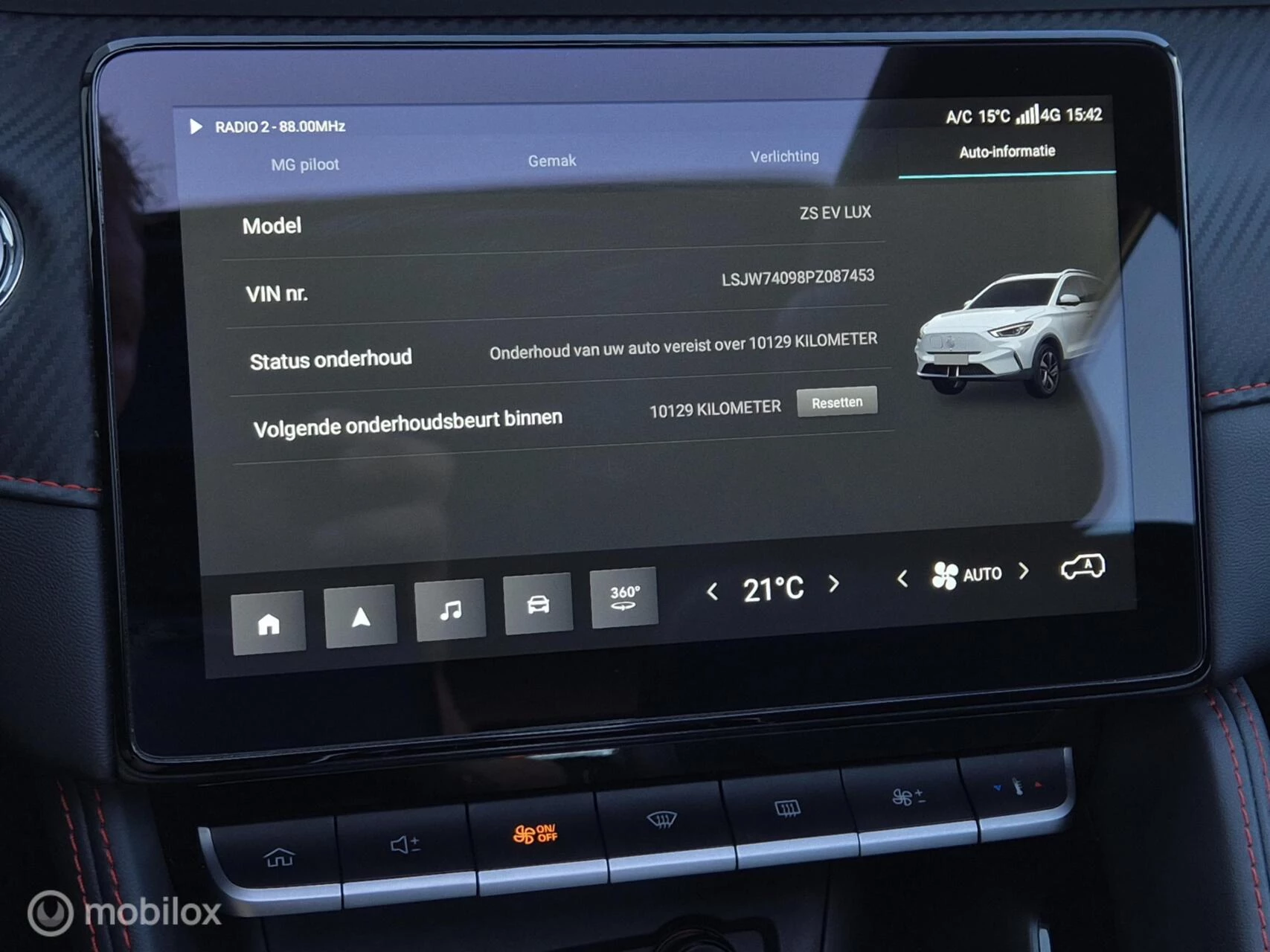 Hoofdafbeelding MG ZS EV
