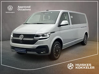 Volkswagen Transporter 2.0 TDI 150pk DSG L2 Dubbele cabine | LED Koplampen | Navigatie | Airco | Cruise Control | 2x schuifdeur | Camera | Achterklep