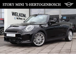 MINI Cooper S Cabrio Classic Automaat / Sportstoelen / Achteruitrijcamera / Cruise Control / LED / Ambiance verlichting / 17" LM Tentacle Spoke