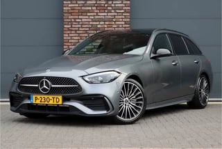 Mercedes-Benz C-Klasse Estate 200 Launch Edition AMG Line Aut9 | Panoramadak | Memory | Burmester | Leder | HUD | Keyless Go | Surround Camera | Sfeerverlichting | Augmented Reality | Digital Light |