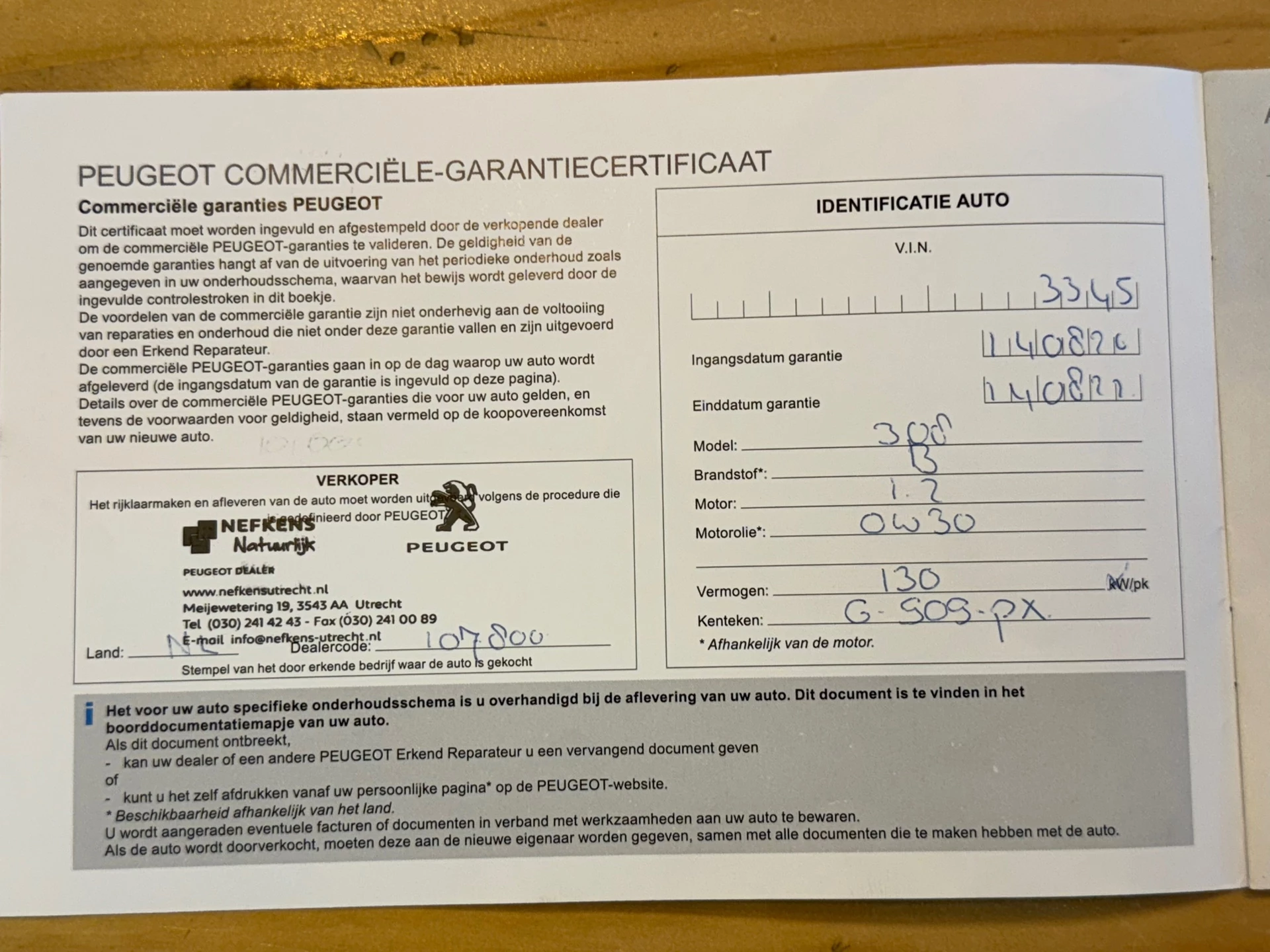 Hoofdafbeelding Peugeot 308