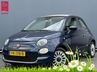 Fiat 500C BWJ 2017 0.9 81 PK TwinAir Turbo Lounge AUTOMAAT | VIRTIUAL DISPLAY | PDC | CLIMA | NAVI | TELEFOON