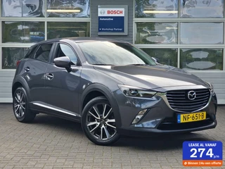 Mazda CX-3 2.0 SkyActiv-G 120 GT-M Line 120PK|Leer|Clima|18-inch|LED|69.061KM|