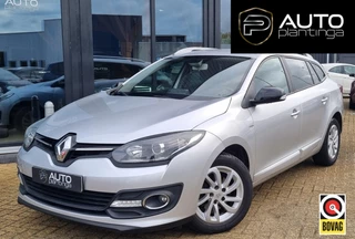 Renault Mégane Estate 1.2 TCe Limited 116PK | NL AUTO | Trekaak | Onderhoudshistorie | Navigatie | Cruise Control | Climate Control | Parkeersensoren | Getint Glas | 2 Sleutels |
