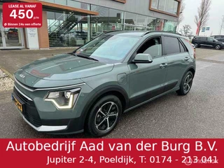 Hoofdafbeelding Kia Niro Kia Niro 1.6 GDi PHEV DynamicLine Edition / Plug-inn Hybride / volledig elektrisch rijden 65 km hierna Hybride aandrijving , Navi / Camera achter / Parkeerhulp rondom / Stoel & stuur verwarming / Keyless , fab garantie 7 jaar / 150.000km