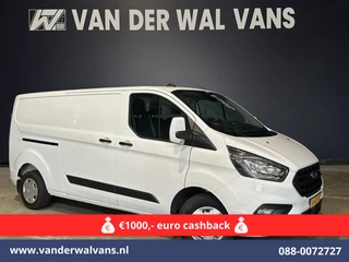 Ford Transit Custom 2.0 TDCI L2H1 Euro6 Airco | Apple Carplay | Camera | Cruisecontrol | LED Parkeersensoren, Android Auto, Bijrijdersbank, Verwarmde voorruit, 2800kg trekvermogen