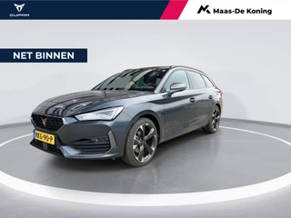 Hoofdafbeelding CUPRA Leon Sportstourer CUPRA Leon Sportstourer 1.5 eTSI 150pk DSG Business Edition Plus · Panoramadak · Camera · Keyless · Stuur- & Stoelverwarming · Apple/Android Car Play · ACC · Side Assist · Garantie t/m 28-05-2029 of 100.000km