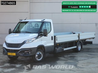 Iveco Daily 50C18 3.0L Automaat 610cm Open Laadbak Luchtvering Dubbellucht 3,5t Trekhaak ACC Airco Pritsche Pickup 4m3 Airco Trekhaak