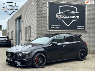 Mercedes-Benz A-klasse AMG 45 S 4MATIC+ Pano|Keyless|Memory|Burmester|Stoel Koeling & Verwarming | BOM VOL!!!