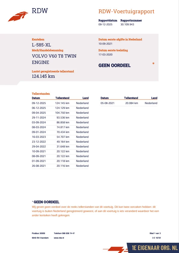 Hoofdafbeelding Volvo V60