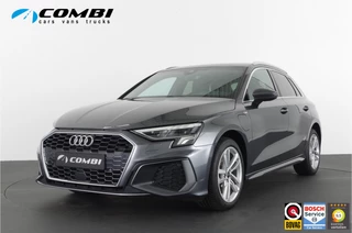Audi A3 Sportback 40 TFSI e S line > 204pk/Daytona grijs/Adaptive cruise control/Stoelverwarming...