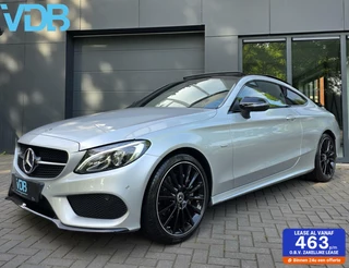 Hoofdafbeelding Mercedes-Benz C-Klasse Mercedes C-klasse Coupé 200 AMG PANO NIGHT SFEER LED CAMERA