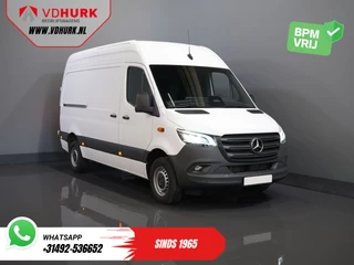 Mercedes-Benz Sprinter 317 CDI Aut. L2H2 BPM VRIJ! LED/ Gev.Stoel/ 270 Gr.Deuren/ Stoelverw./ Navi/ Camera/ Cruise/ Airco/ DAB / Trekhaak