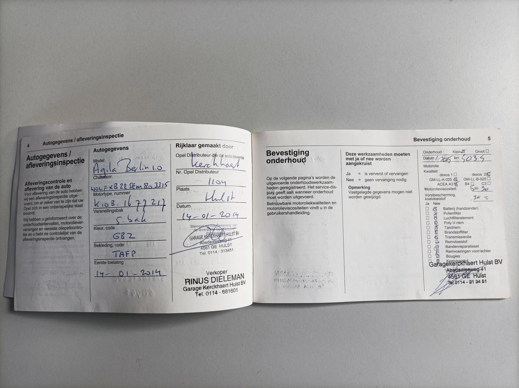 Hoofdafbeelding Opel Agila