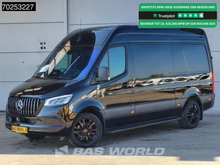 Mercedes Sprinter 319 CDI Automaat Black Edition L2H2 190PK AMG 2025-Model LED Airco Cruise Camera MBUX CarPlay Euro6 L2 11m3 Airco Cruise control