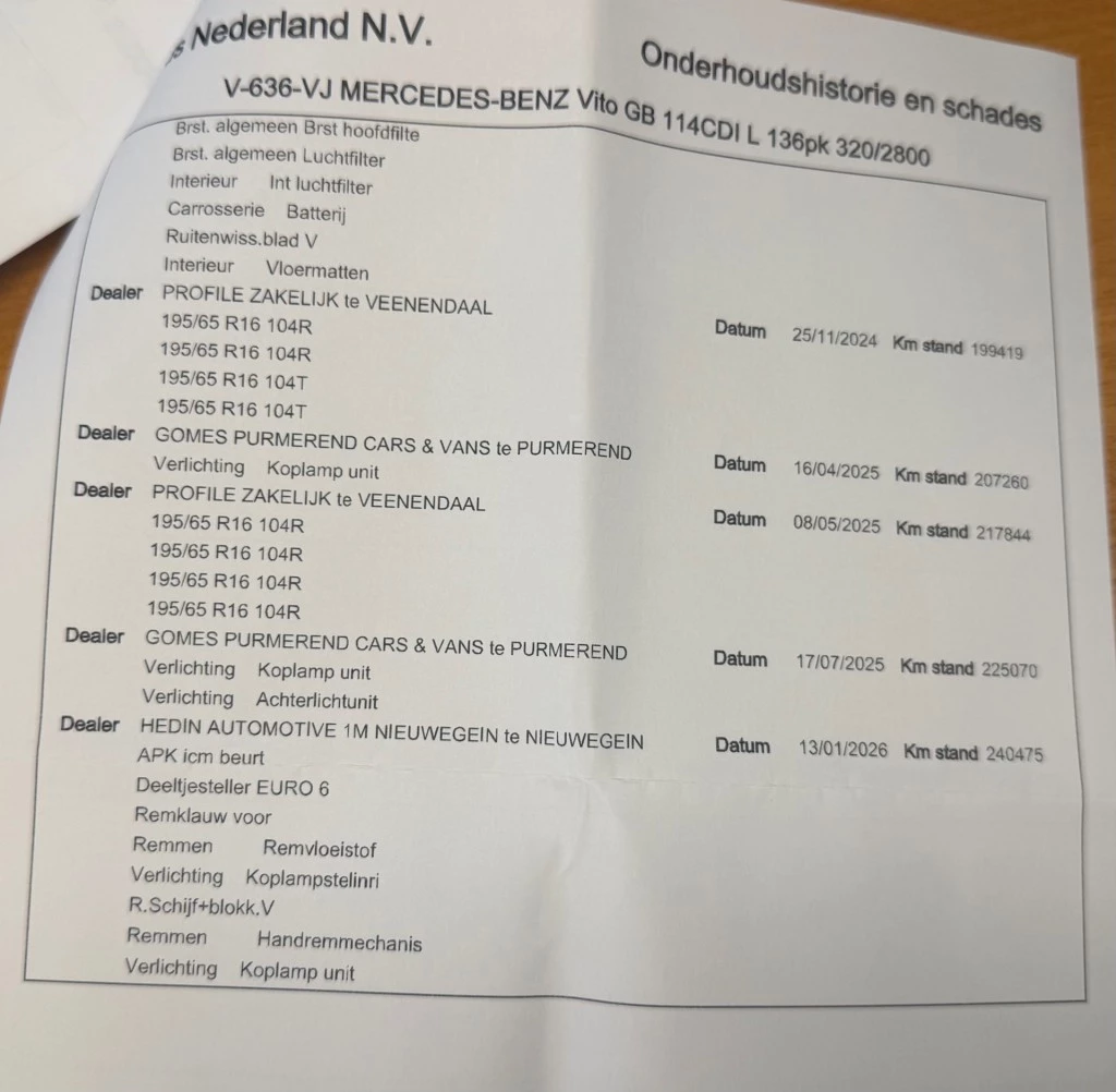 Hoofdafbeelding Mercedes-Benz Vito